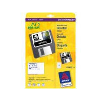 Avery Diskette Label Stick+Lift 70 x 50,8mm (25) (L4738REV-25)
